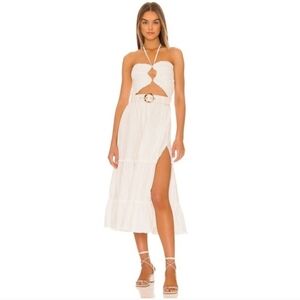 NWT V. CHAPMAN PENNY CUT OUT DRESS